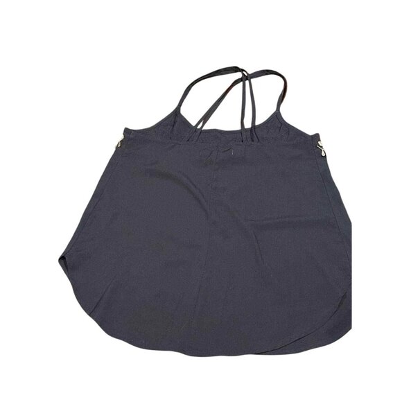 Abercrombie & Fitch Navy Beaded Boho Cami Spaghetti Strap Tank Top Size XS - Picture 12 of 15